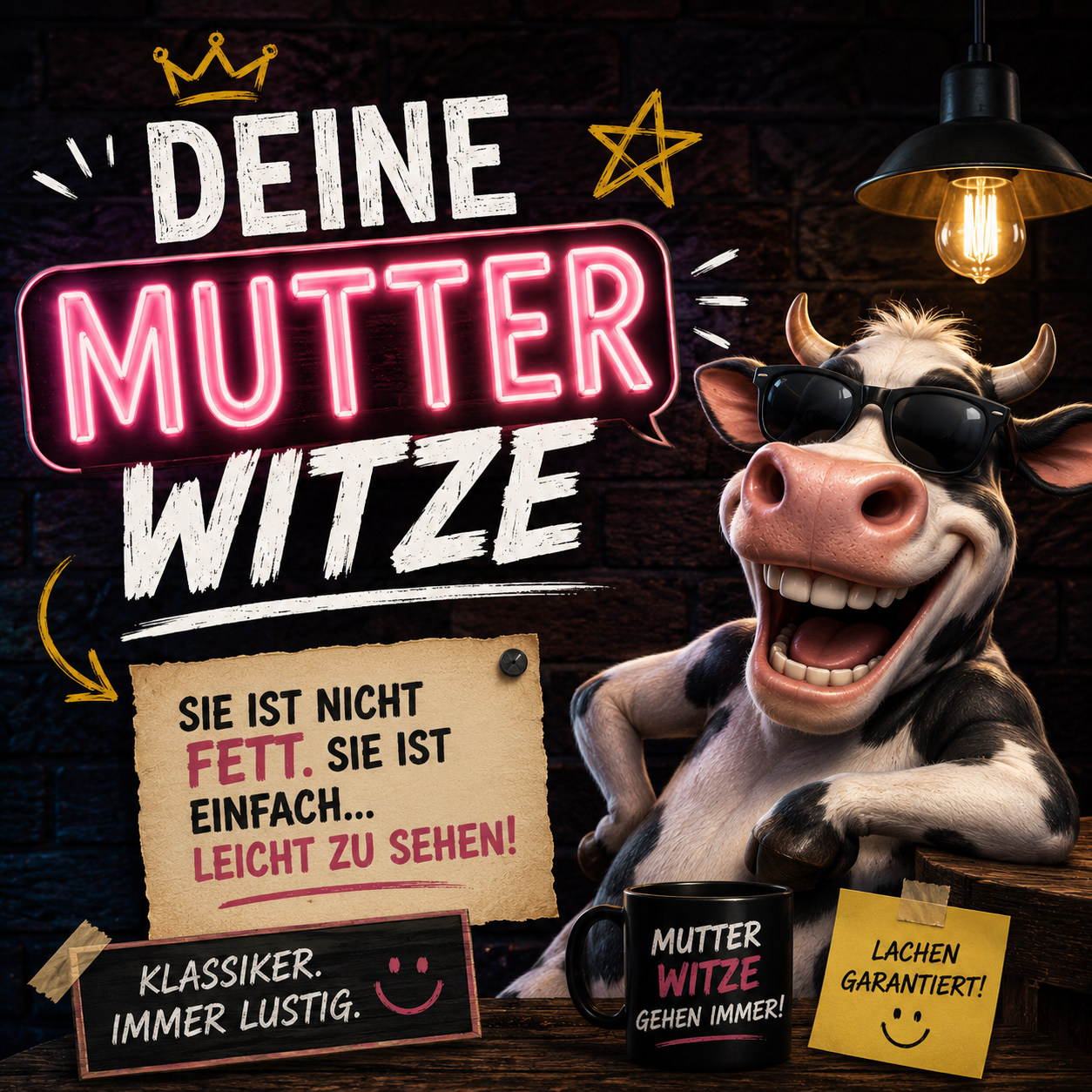 Deine Mutter Sprüche & Witze