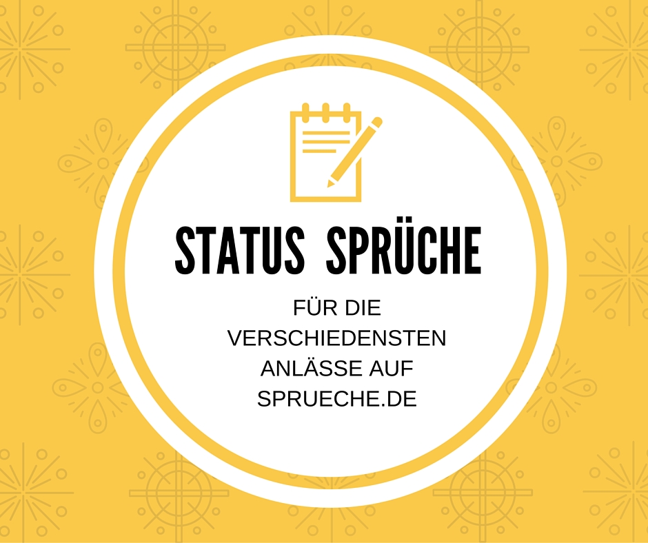 Status Sprüche