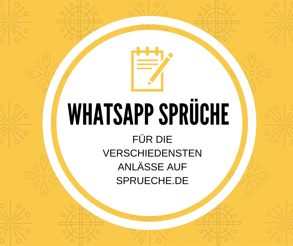 WhatsApp Sprüche