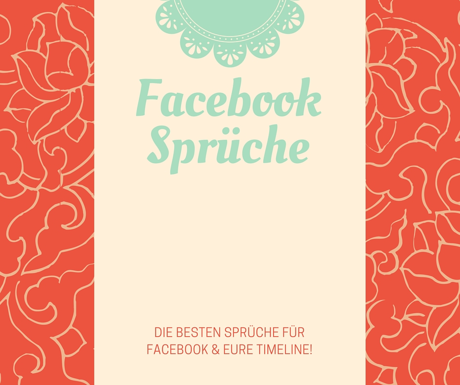 Facebook Sprüche